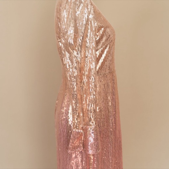 RACHEL PARCELL Sequin Long Sleeve Dress - Picture 9 of 14